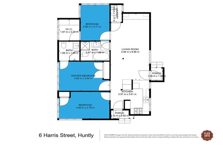Photo of property in 6 Harris Street, Huntly, 3700