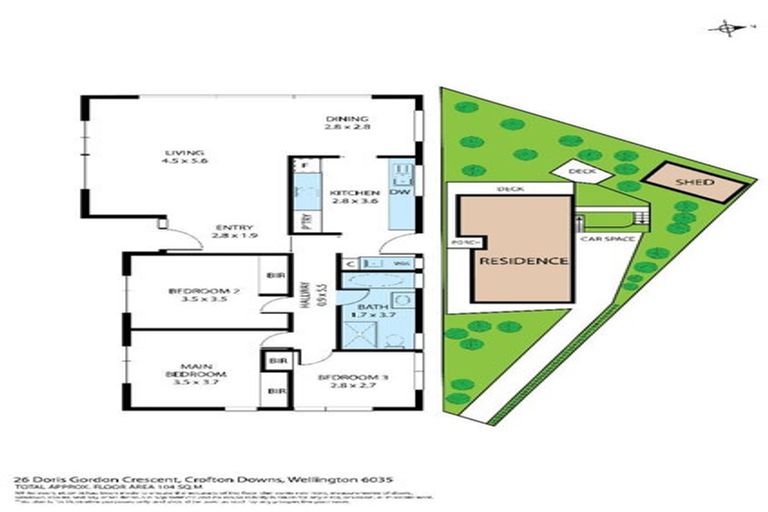 Photo of property in 26 Doris Gordon Crescent, Crofton Downs, Wellington, 6035
