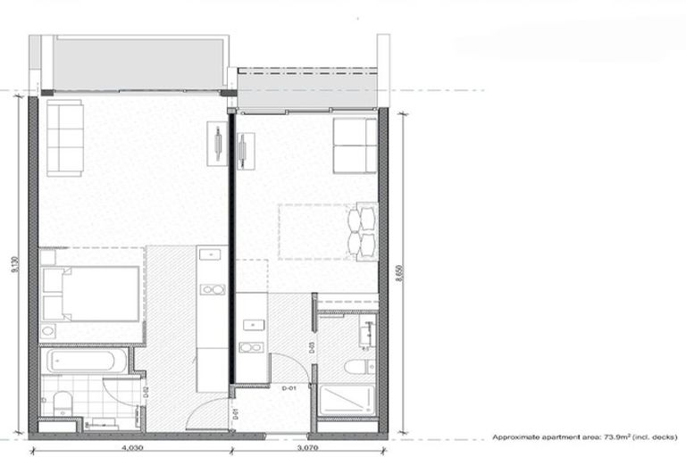 Photo of property in Vela Apartments, 112/2 Campbell Terrace, Petone, Lower Hutt, 5012