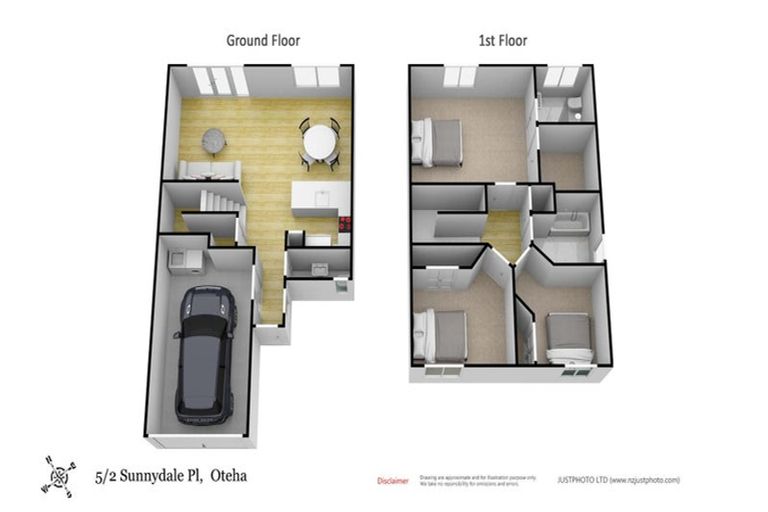 Photo of property in 5/2 Sunnydale Place, Oteha, Auckland, 0632