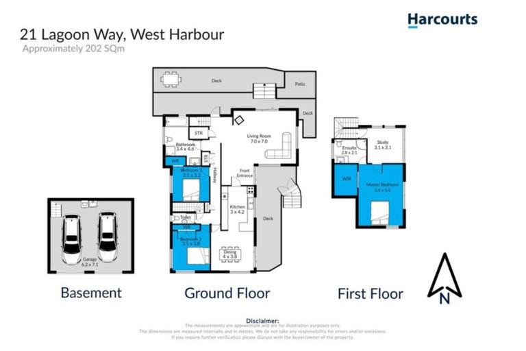 Photo of property in 21 Lagoon Way, West Harbour, Auckland, 0618