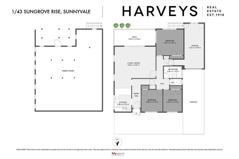 Photo of property in 1/43 Sungrove Rise, Sunnyvale, Auckland, 0612