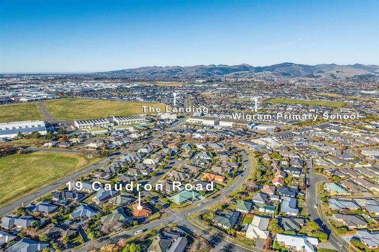 Photo of property in 19 Caudron Road, Wigram, Christchurch, 8042