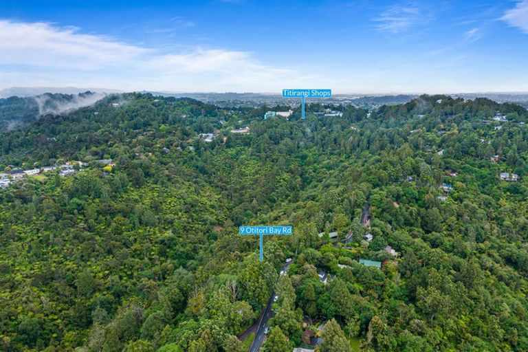 Photo of property in 9 Otitori Bay Road, Titirangi, Auckland, 0604