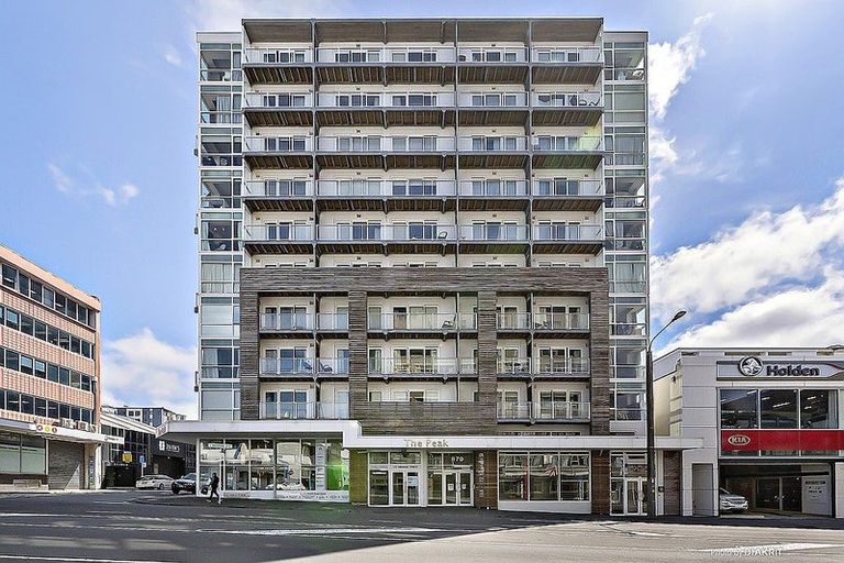 Photo of property in The Peak Apartments, 1001/170 Taranaki Street, Te Aro, Wellington, 6011