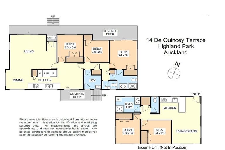 Photo of property in 14 De Quincey Terrace, Highland Park, Auckland, 2010
