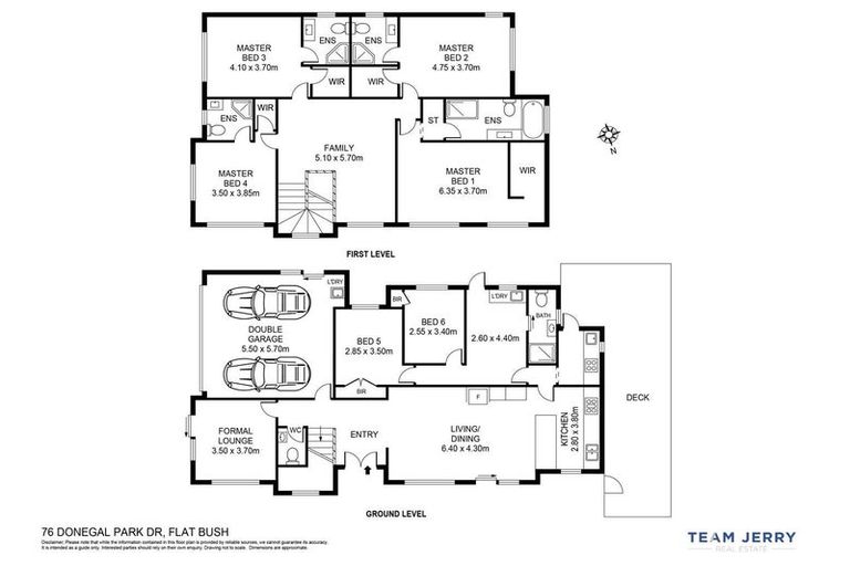 Photo of property in 76 Donegal Park Drive, Flat Bush, Auckland, 2019