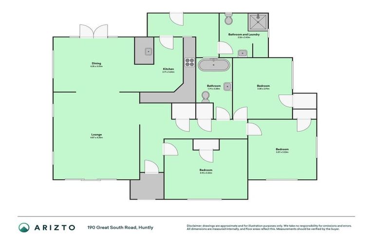 Photo of property in 190 Great South Road, Huntly, 3700