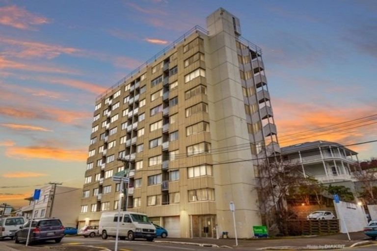 Photo of property in Melksham Towers, 704/131 Brougham Street, Mount Victoria, Wellington, 6011