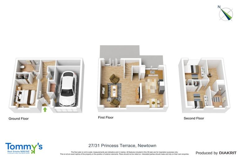 Photo of property in 27/31 Princess Terrace, Newtown, Wellington, 6021