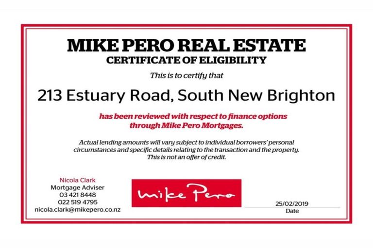 Photo of property in 213 Estuary Road, South New Brighton, Christchurch, 8062