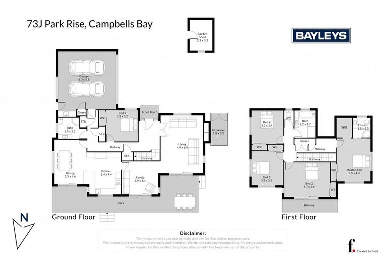 Photo of property in 73j Park Rise, Campbells Bay, Auckland, 0630