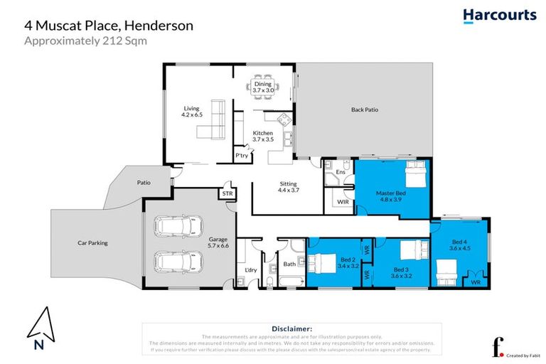 Photo of property in 4 Muscat Place, Henderson, Auckland, 0612