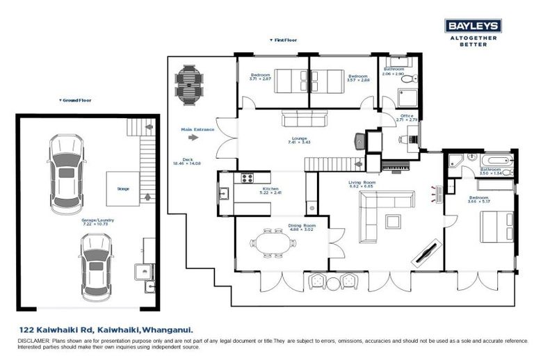Photo of property in 122 Kaiwhaiki Road, Kaiwhaiki, Whanganui, 4575