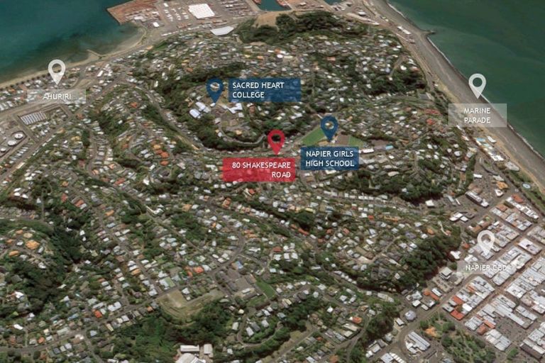 Photo of property in 80 Shakespeare Road, Bluff Hill, Napier, 4110