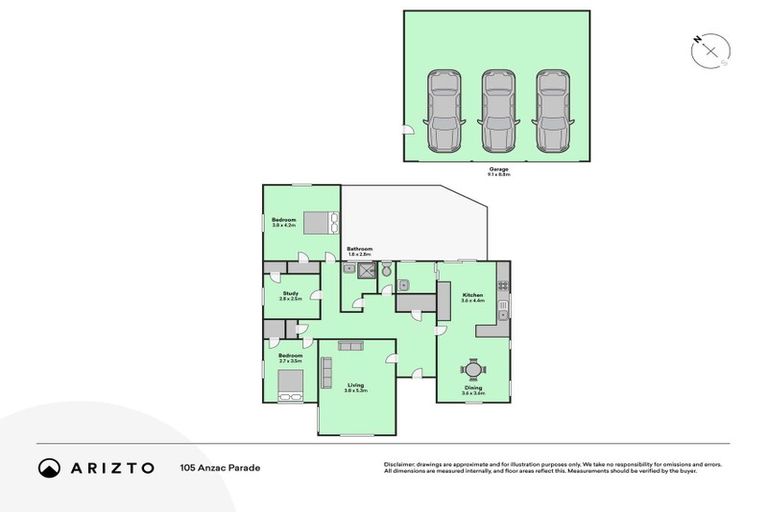 Photo of property in 105 Anzac Parade, Whanganui East, Whanganui, 4500