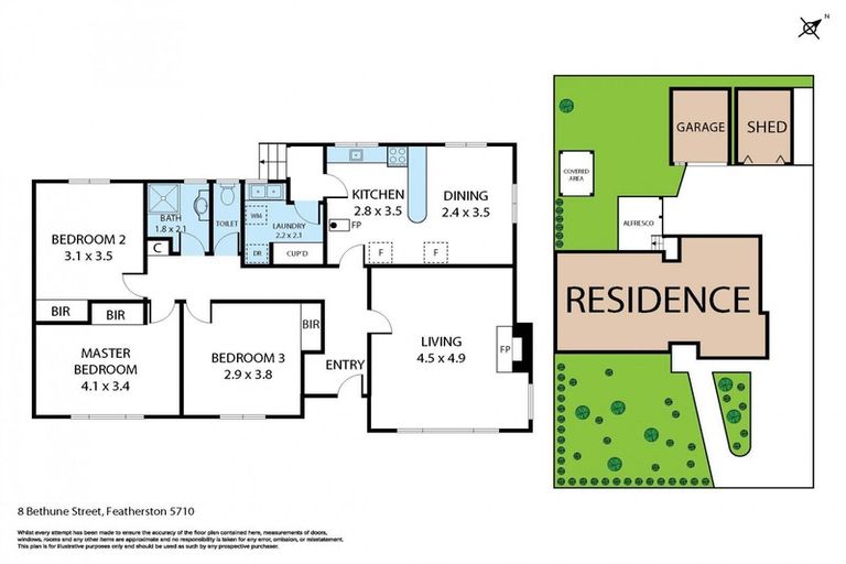 Photo of property in 8 Bethune Street, Featherston, 5710