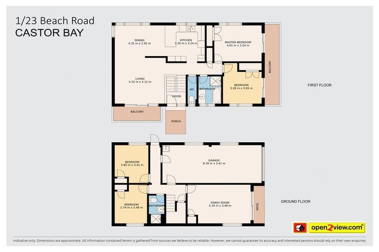 Photo of property in 1/23 Beach Road, Castor Bay, Auckland, 0620