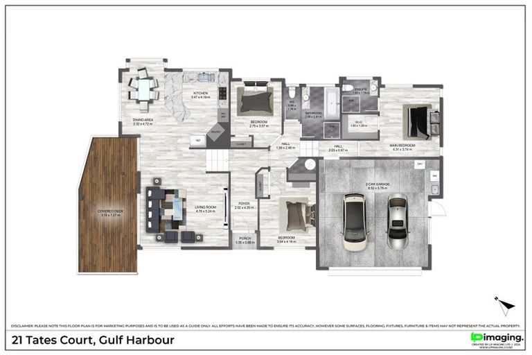 Photo of property in 21 Tates Court, Gulf Harbour, Whangaparaoa, 0930