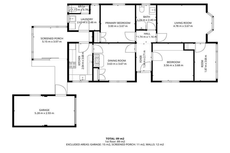 Photo of property in 36 Duckworth Street, Andersons Bay, Dunedin, 9013