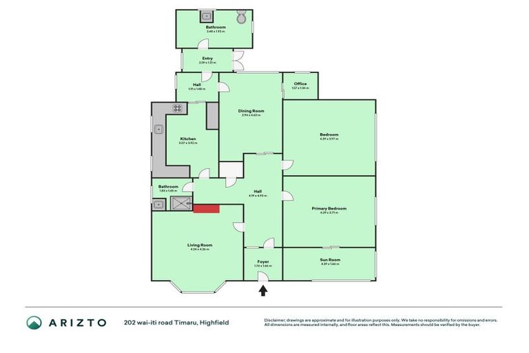 Photo of property in 202 Wai-iti Road, Highfield, Timaru, 7910