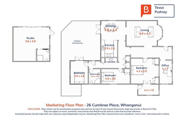 Photo of property in 26 Cumbrae Place, Aramoho, Whanganui, 4500