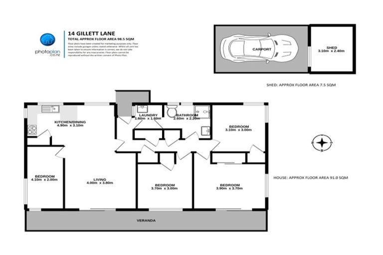 Photo of property in 14 Gillett Lane, Enderley, Hamilton, 3214