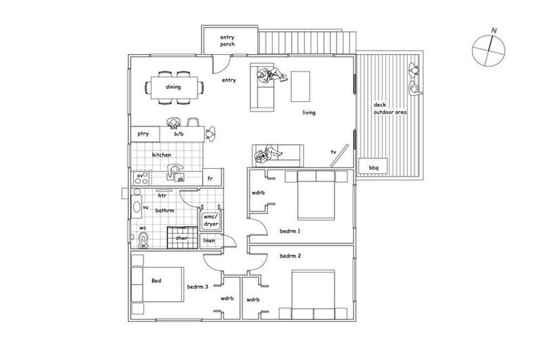 Photo of property in 43 Makara Road, Karori, Wellington, 6012