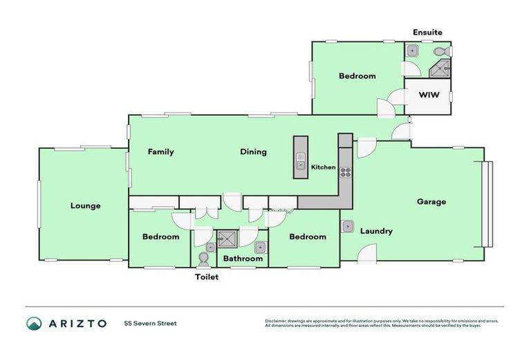 Photo of property in 55 Severn Street, Green Island, Dunedin, 9018