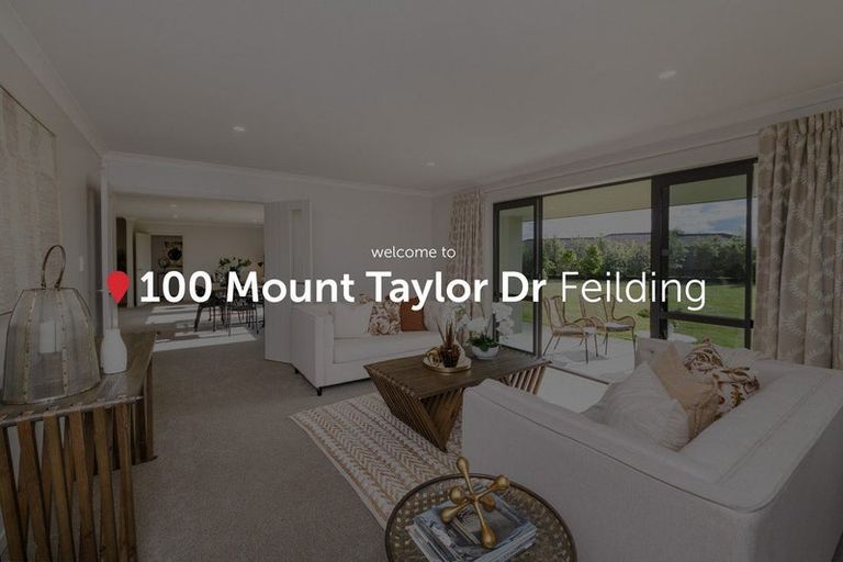 Photo of property in 100 Mount Taylor Drive, Feilding, 4775
