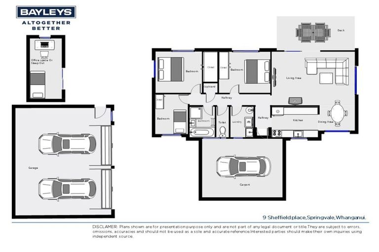 Photo of property in 9 Sheffield Place, Springvale, Whanganui, 4501