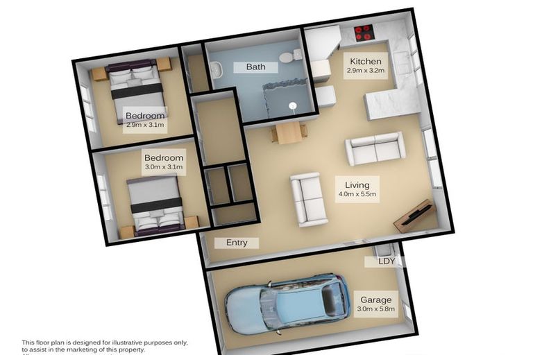 Photo of property in 15b Paterson Street, Frankton, Hamilton, 3204