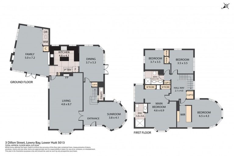 Photo of property in 3 Dillon Street, Lowry Bay, Lower Hutt, 5013