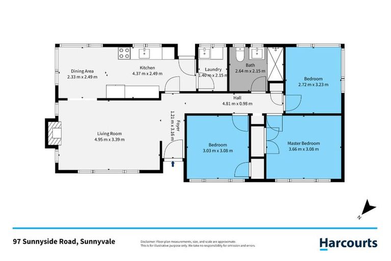 Photo of property in 97 Sunnyside Road, Sunnyvale, Auckland, 0612