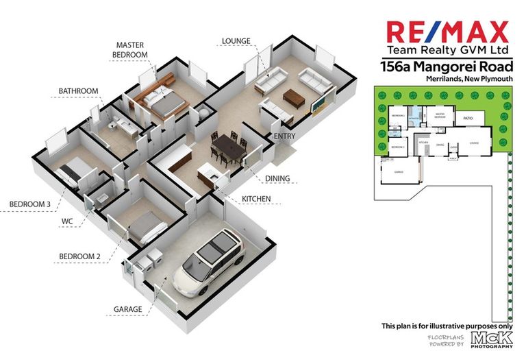 Photo of property in 156a Mangorei Road, Merrilands, New Plymouth, 4312