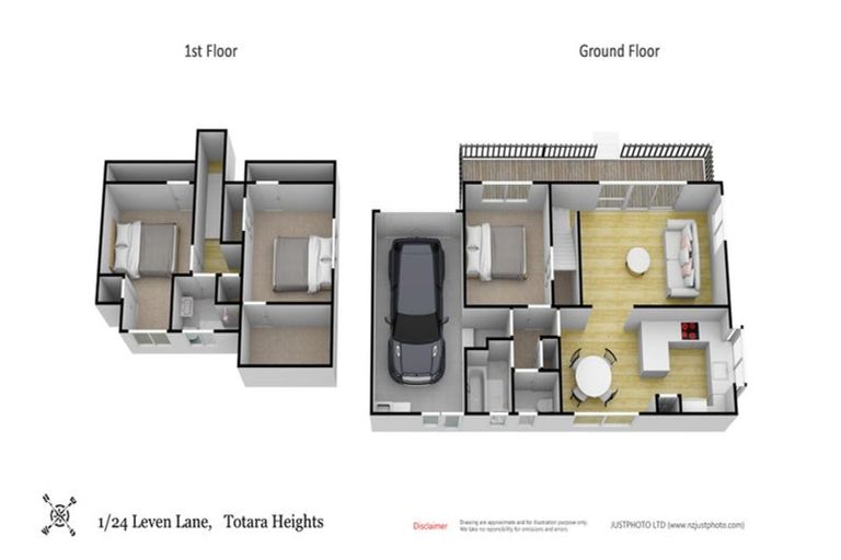 Photo of property in 1/24 Leven Lane, Totara Heights, Auckland, 2105