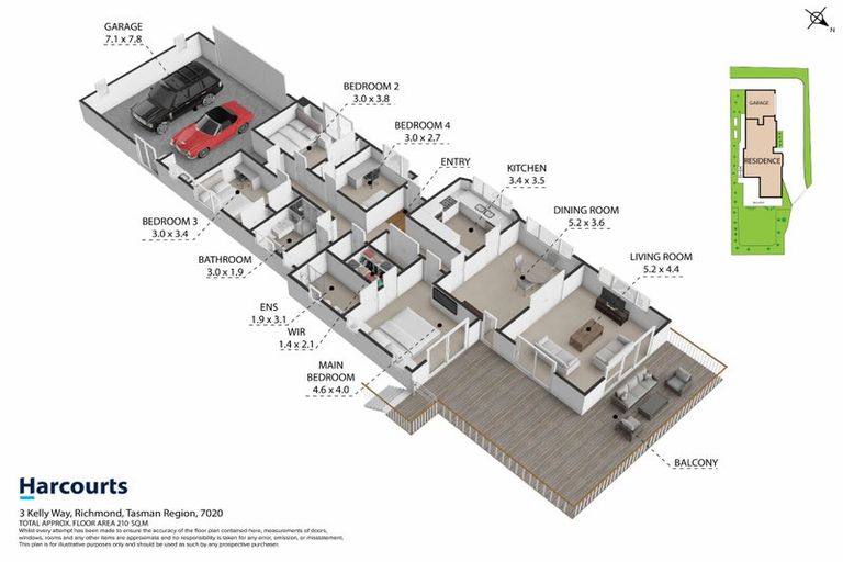 Photo of property in 3 Kelly Way, Richmond, 7020