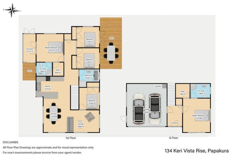 Photo of property in 134 Keri Vista Rise, Papakura, 2110