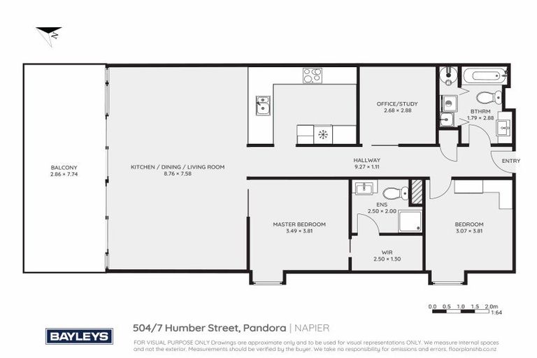 Photo of property in 504/7 Humber Street, Pandora, Napier, 4110