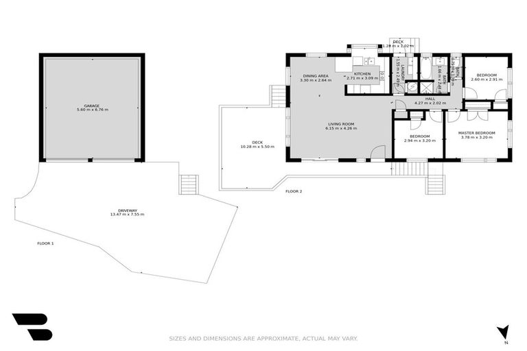 Photo of property in 2/13 Noeleen Street, Glenfield, Auckland, 0629