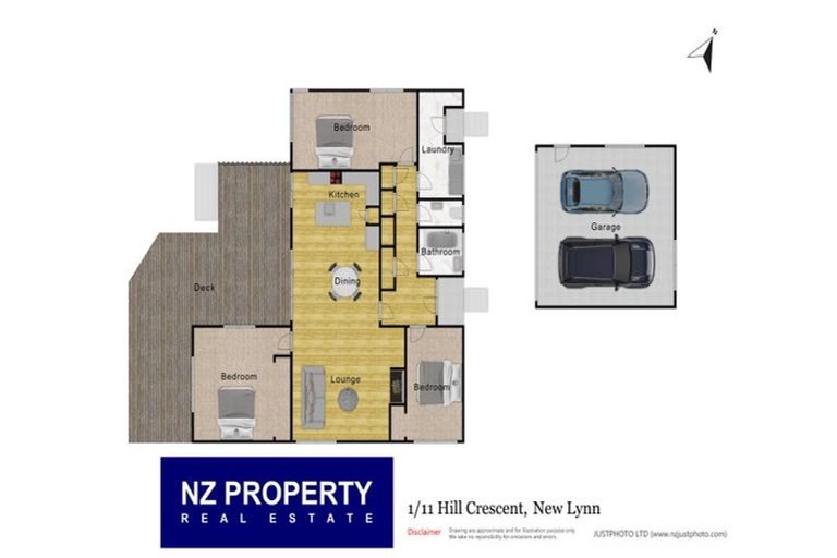 Photo of property in 1/11 Hill Crescent, New Lynn, Auckland, 0600