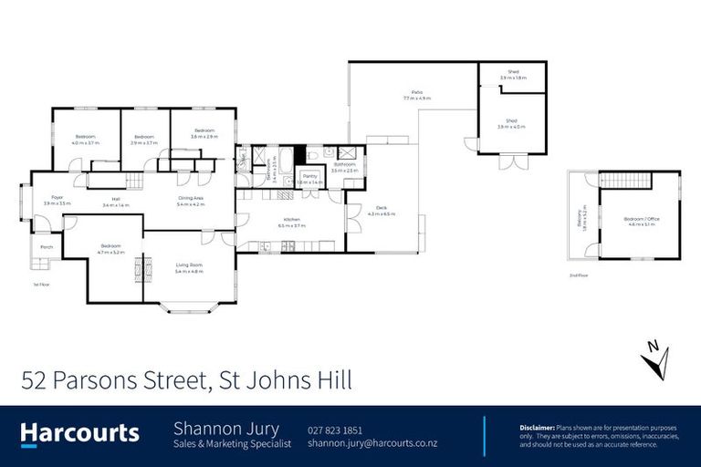 Photo of property in 52 Parsons Street, Saint Johns Hill, Whanganui, 4501