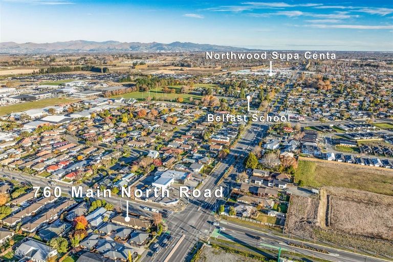 Photo of property in 760 Main North Road, Belfast, Christchurch, 8051