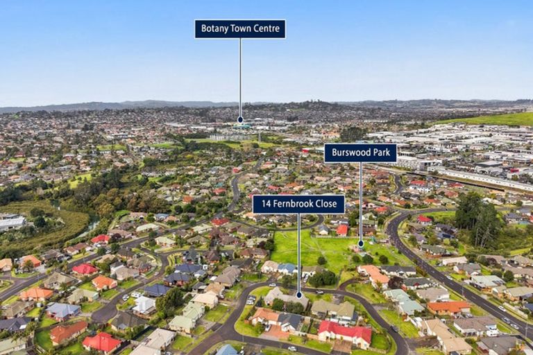 Photo of property in 14 Fernbrook Close, Burswood, Auckland, 2013