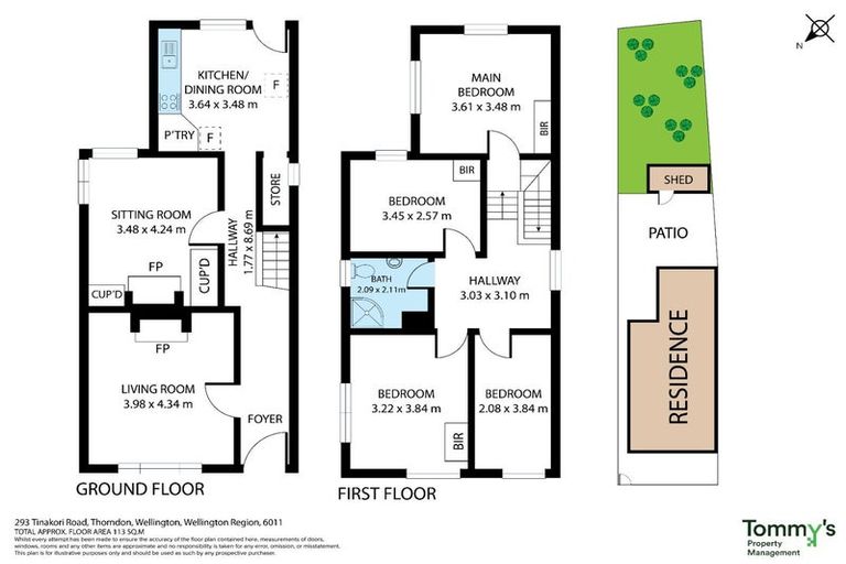 Photo of property in 293 Tinakori Road, Thorndon, Wellington, 6011