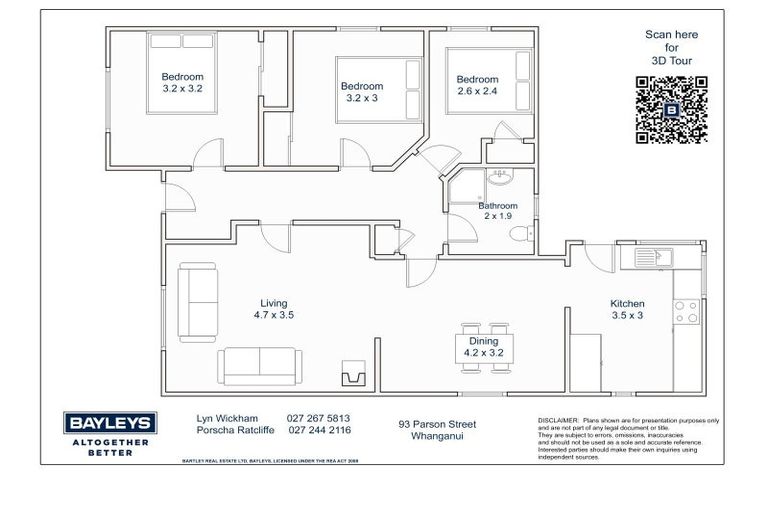 Photo of property in 93 Parsons Street, Springvale, Whanganui, 4501