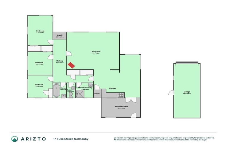 Photo of property in 17 Tuke Street, Normanby, Hawera, 4614