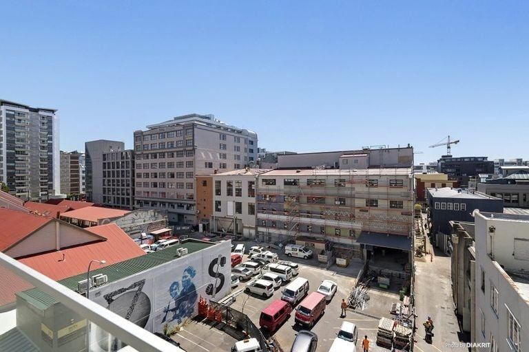 Photo of property in Monvie Apartments, 401/15 Holland Street, Te Aro, Wellington, 6011