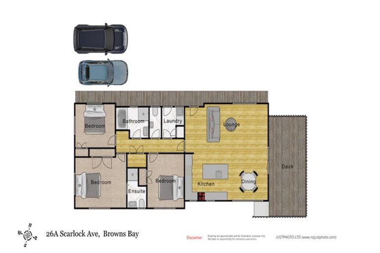 Photo of property in 26a Scarlock Avenue, Browns Bay, Auckland, 0630