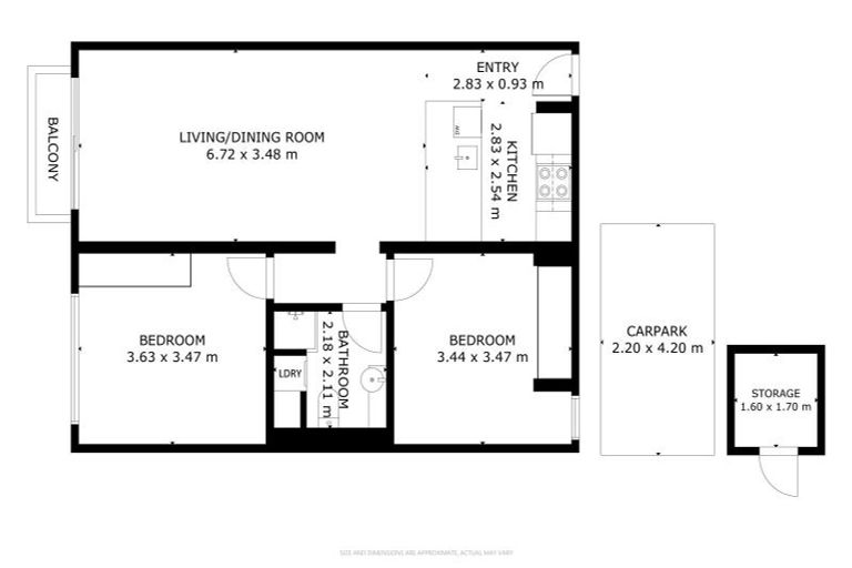 Photo of property in The Capital, 23/370 Oriental Parade, Oriental Bay, Wellington, 6011